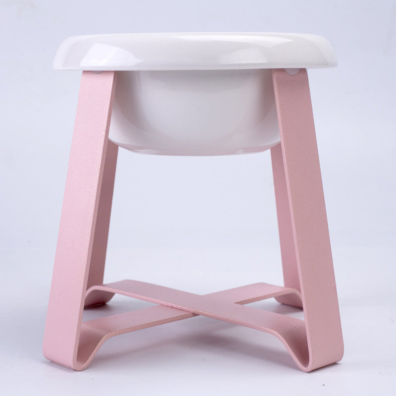 2-in-1 Pet Feeding Bowl with Stand | Non-Slip Cat Feeder
