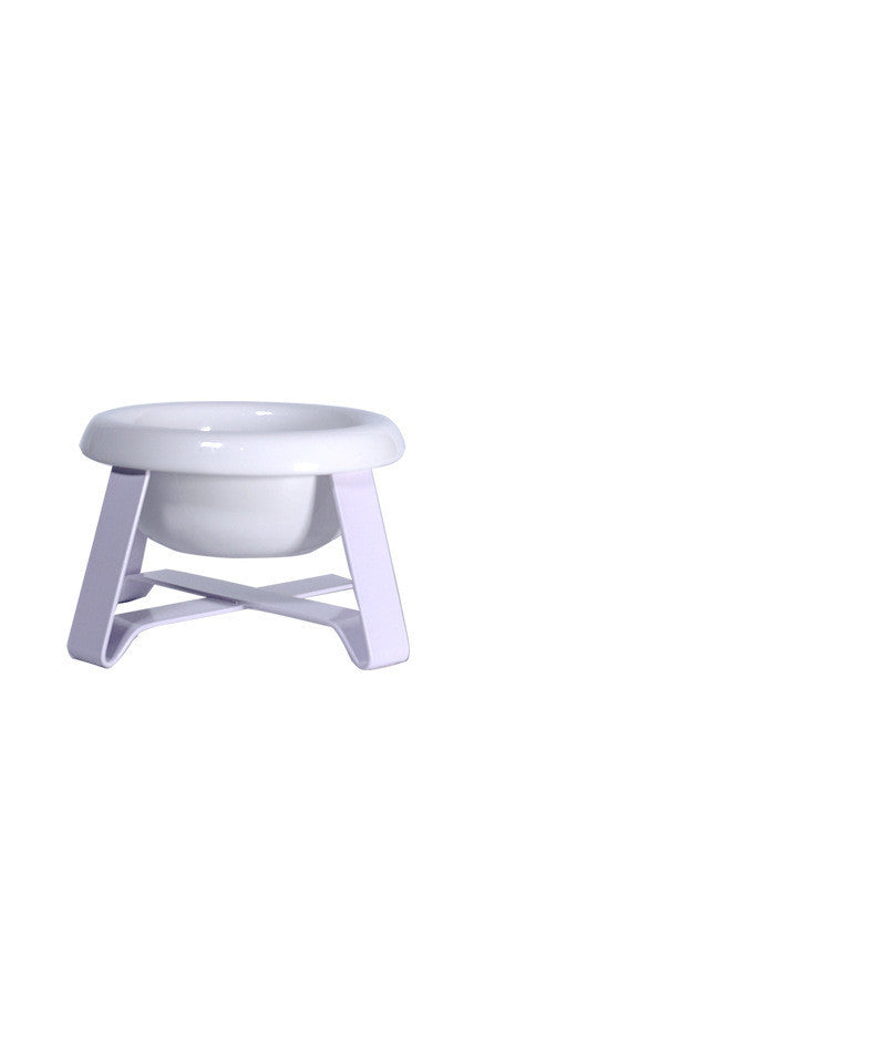 2-in-1 Pet Feeding Bowl with Stand | Non-Slip Cat Feeder