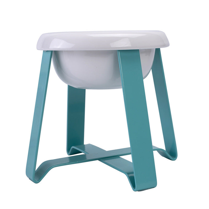 2-in-1 Pet Feeding Bowl with Stand | Non-Slip Cat Feeder
