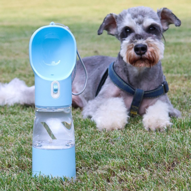 Go Out Mug With Garbage Bag Water Cup Pets Supplies