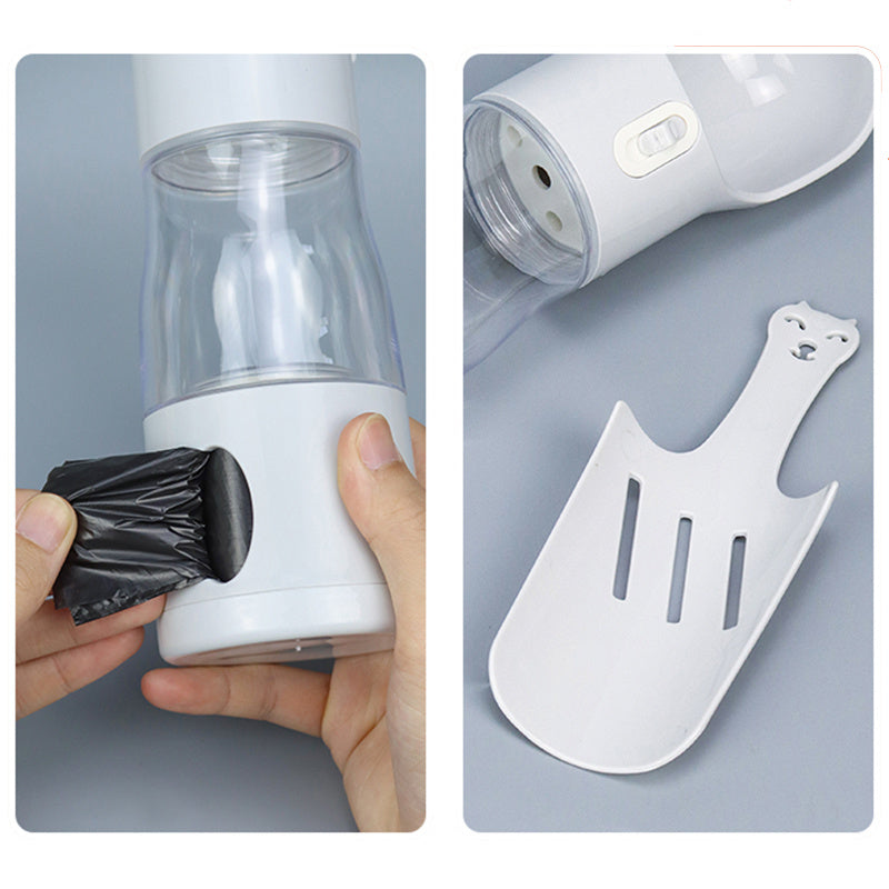 Go Out Mug With Garbage Bag Water Cup Pets Supplies