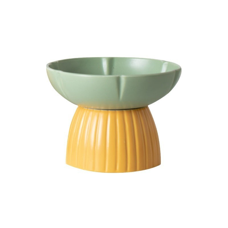 Macaron Ceramic Pet Bowl | Colorful Feeding Dish