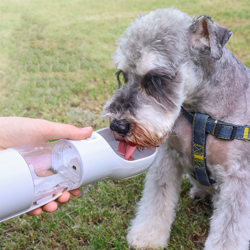 Go Out Mug With Garbage Bag Water Cup Pets Supplies